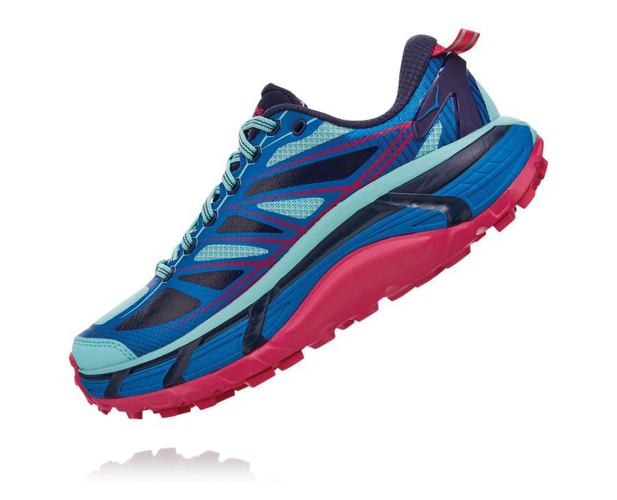 Hoka One One Mafate Speed 2 Trailskor Dam - Marinblå - MEZST-5062